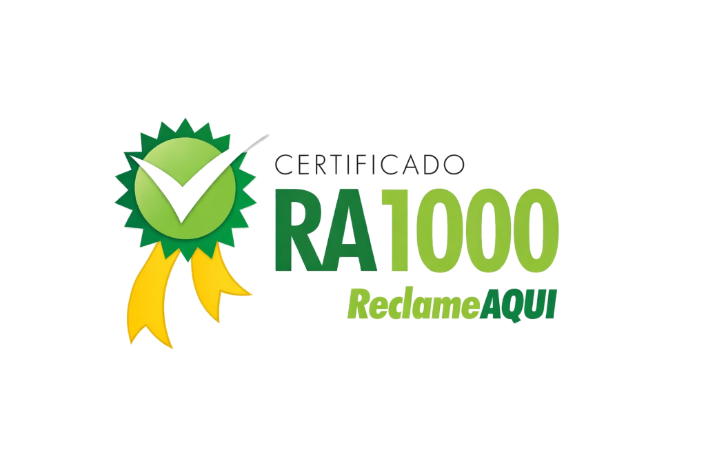Certificado RA1000 ReclameAQUI
